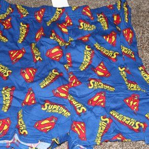 NWT Mens Superman Boxers cotton Multicolor XL